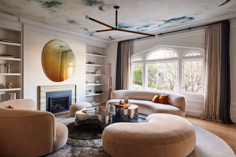 Poet and the Bench artists selected by stylist Rosy Fridman for Homework Design in their featured San Francisco home renovation in Elle Decor Magazine.