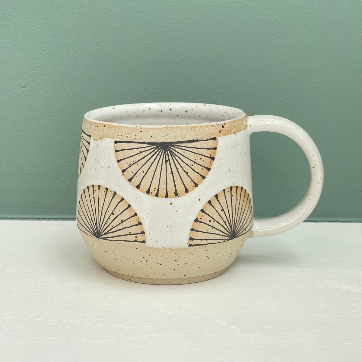 Julems / Ceramics / Mugs / Radial Lines – Poet and the Bench