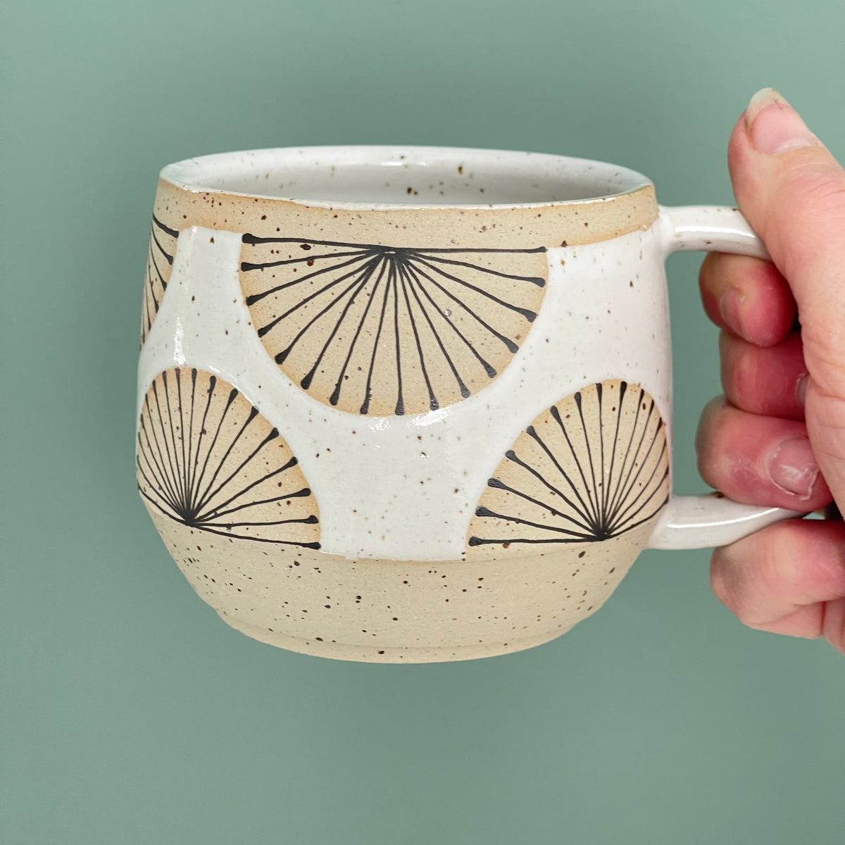 Julems / Ceramics / Mugs / Radial Lines