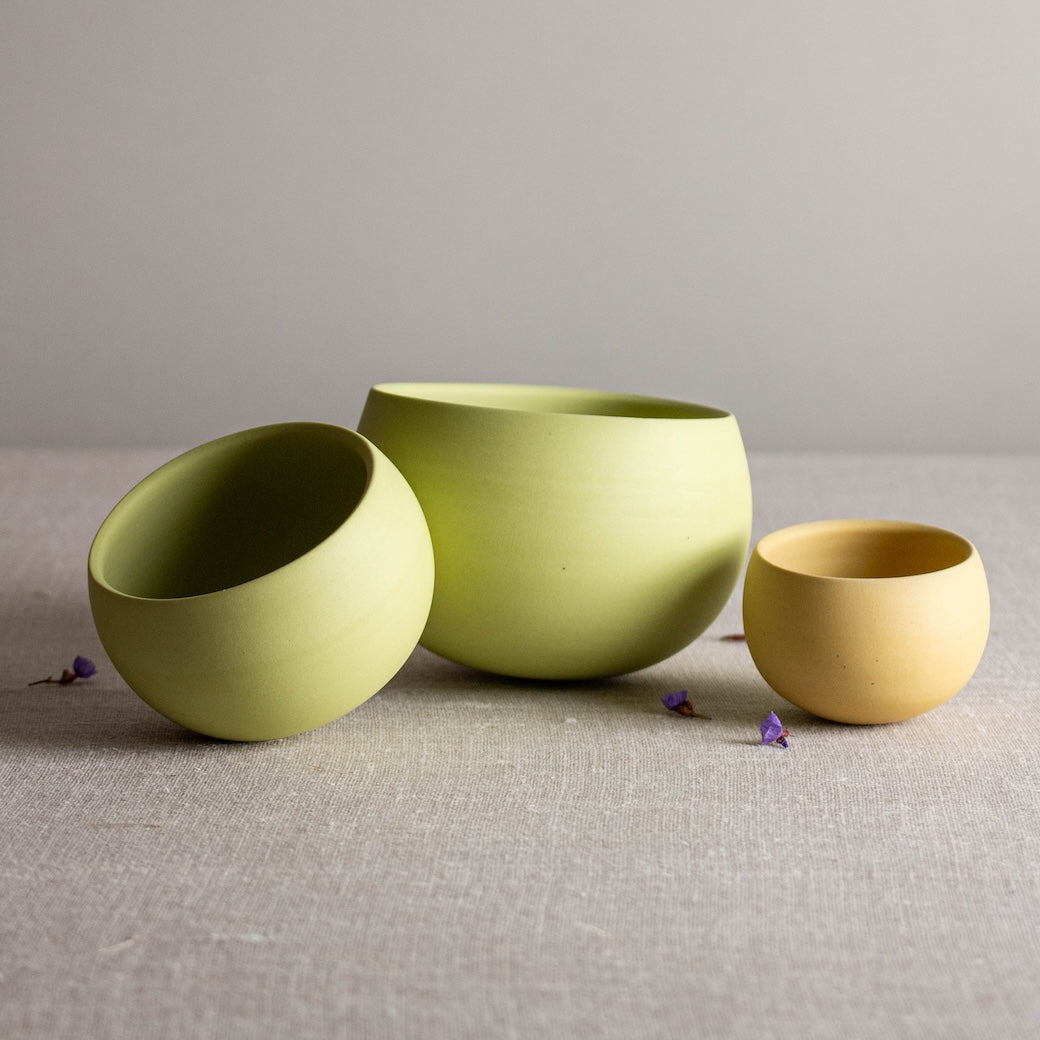 Lisa Fleming / Ceramics / Porcelain / Wobbles Set