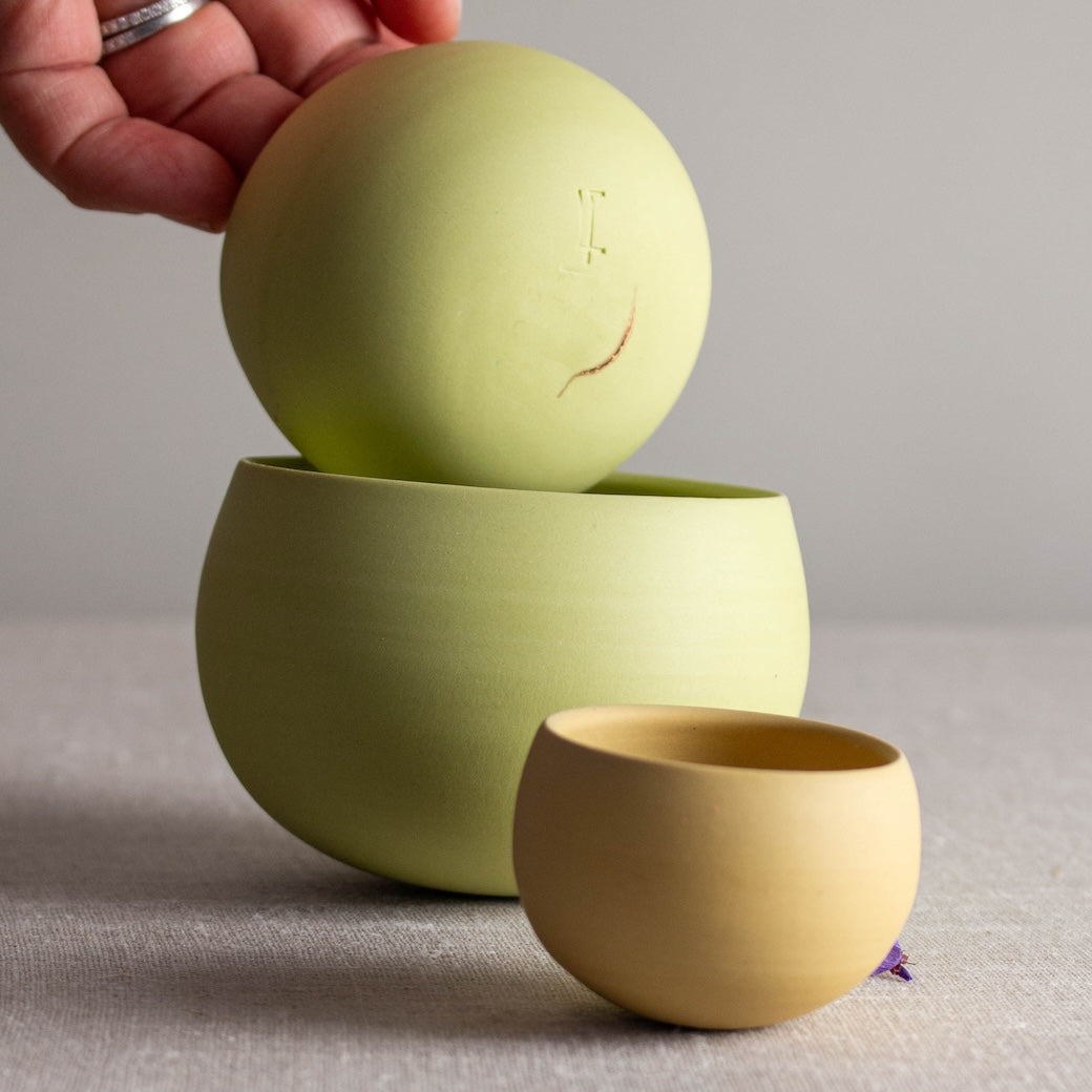 Lisa Fleming / Ceramics / Porcelain / Wobbles Set