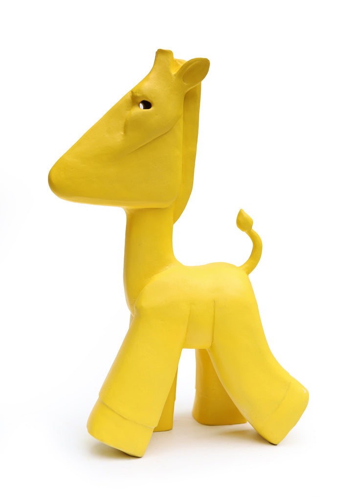 Austyn Taylor / Fine Art / Sculpture / Yellow Giraffe Oscar