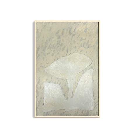 Wet From Spring Rain abstract flower by Danielle Hutchens