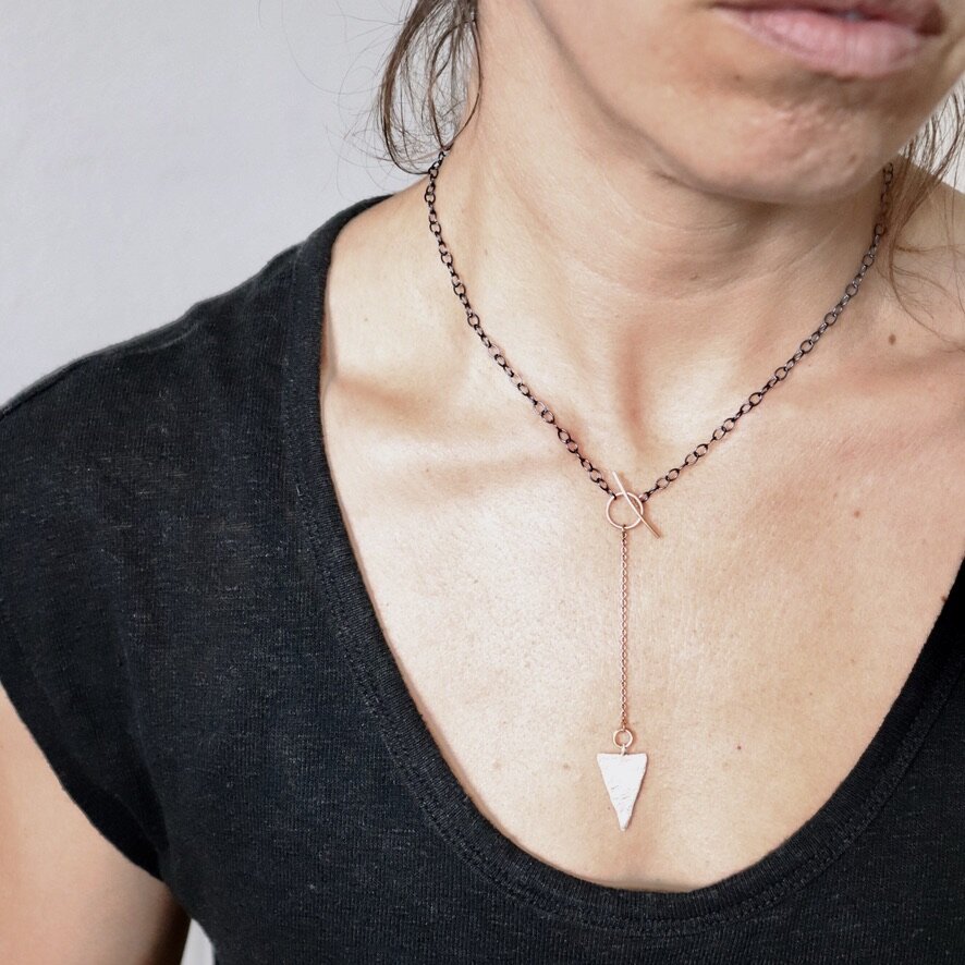 Esther Metals / Necklace / Sacre Lariat