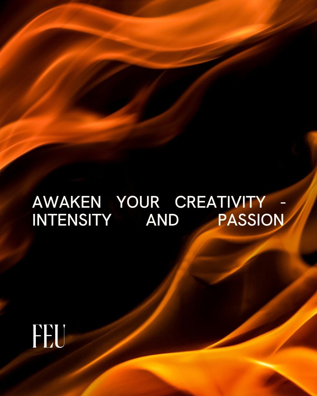 Free Yourself Feu Perfume. Awaken your creativity, intensity and passion