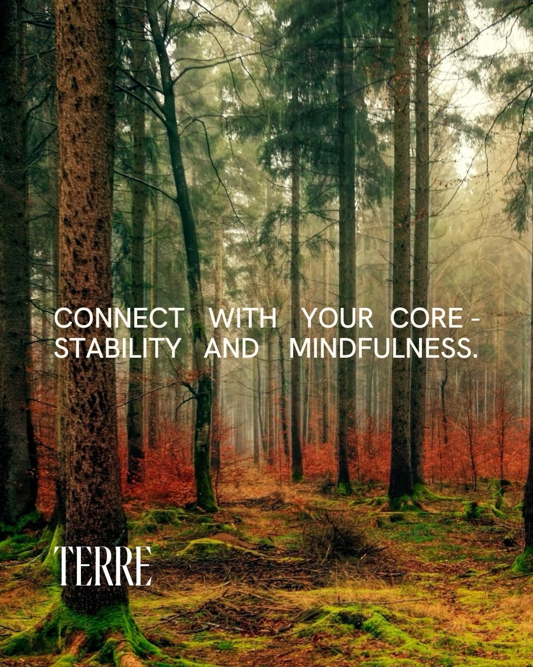 Free Yourself Terre Perfume. Connect with Your Core, stability and mindfulness