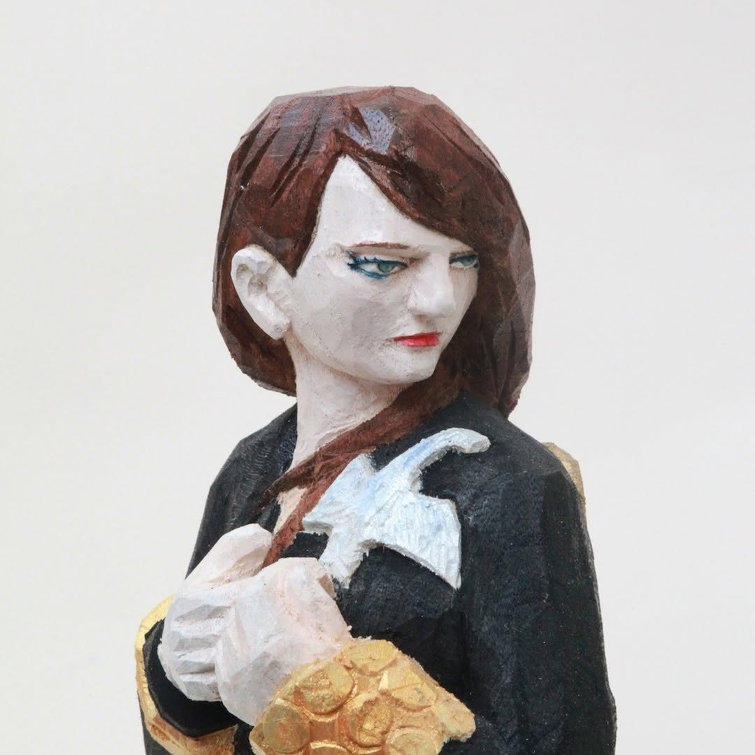 Hideki Iinuma / Wood / Figure / Swan