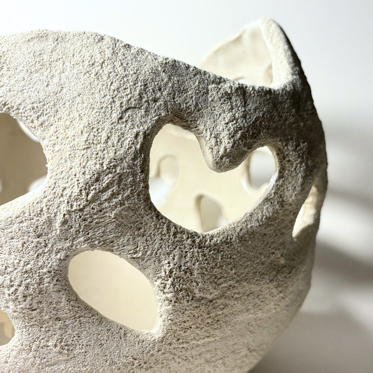 Avigail Remak / Ceramics / Bowl / Holey Sandstone Basket