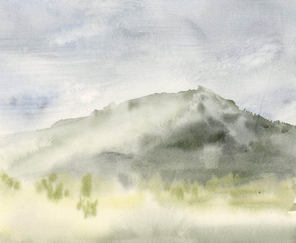 Ilysa Leder / Fine Art / Watercolor / Delusions of Grandeur Series x9 Unframed