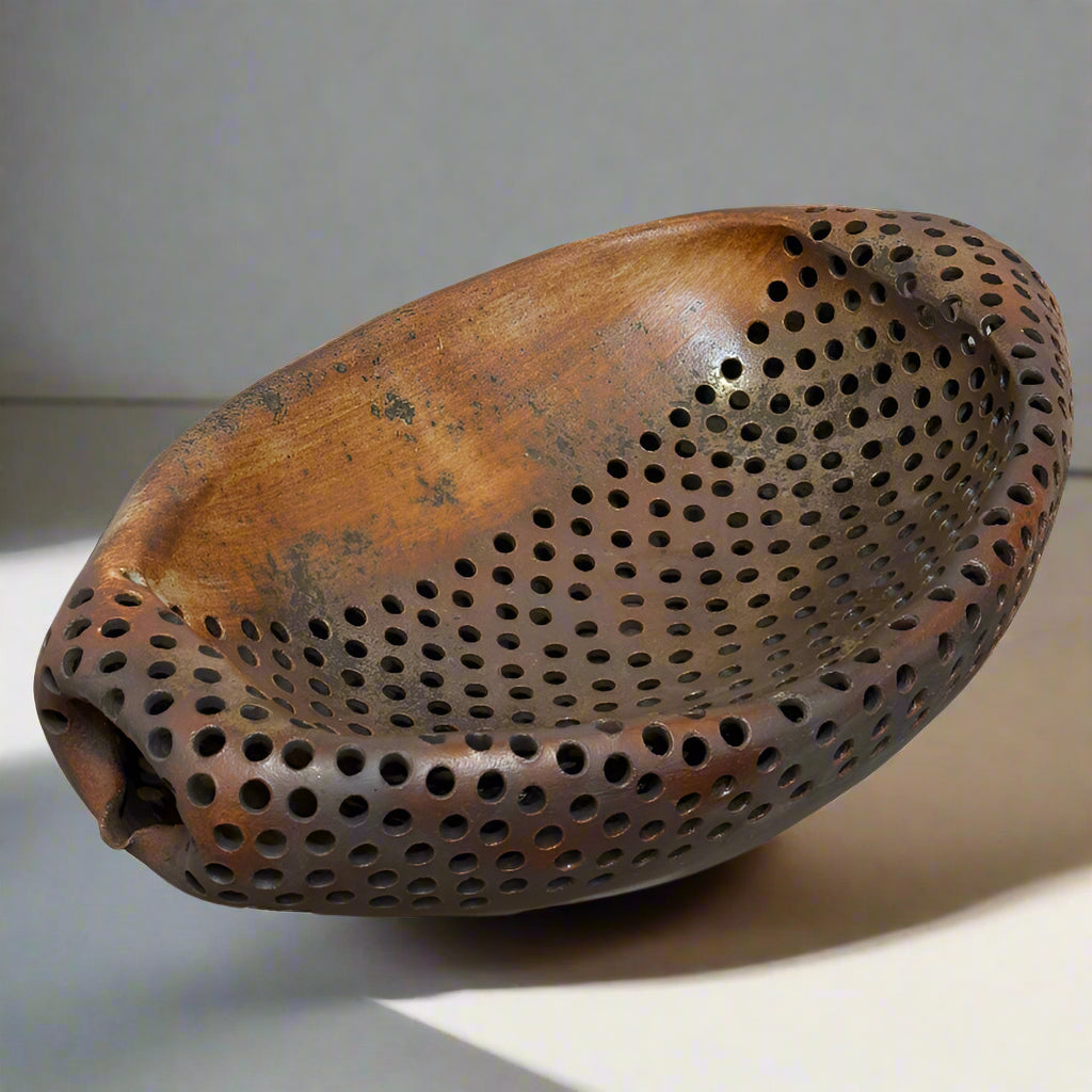 Ian Hazard Bill / Ceramics / Bassinet / Extra Large Earth Basin with Holes