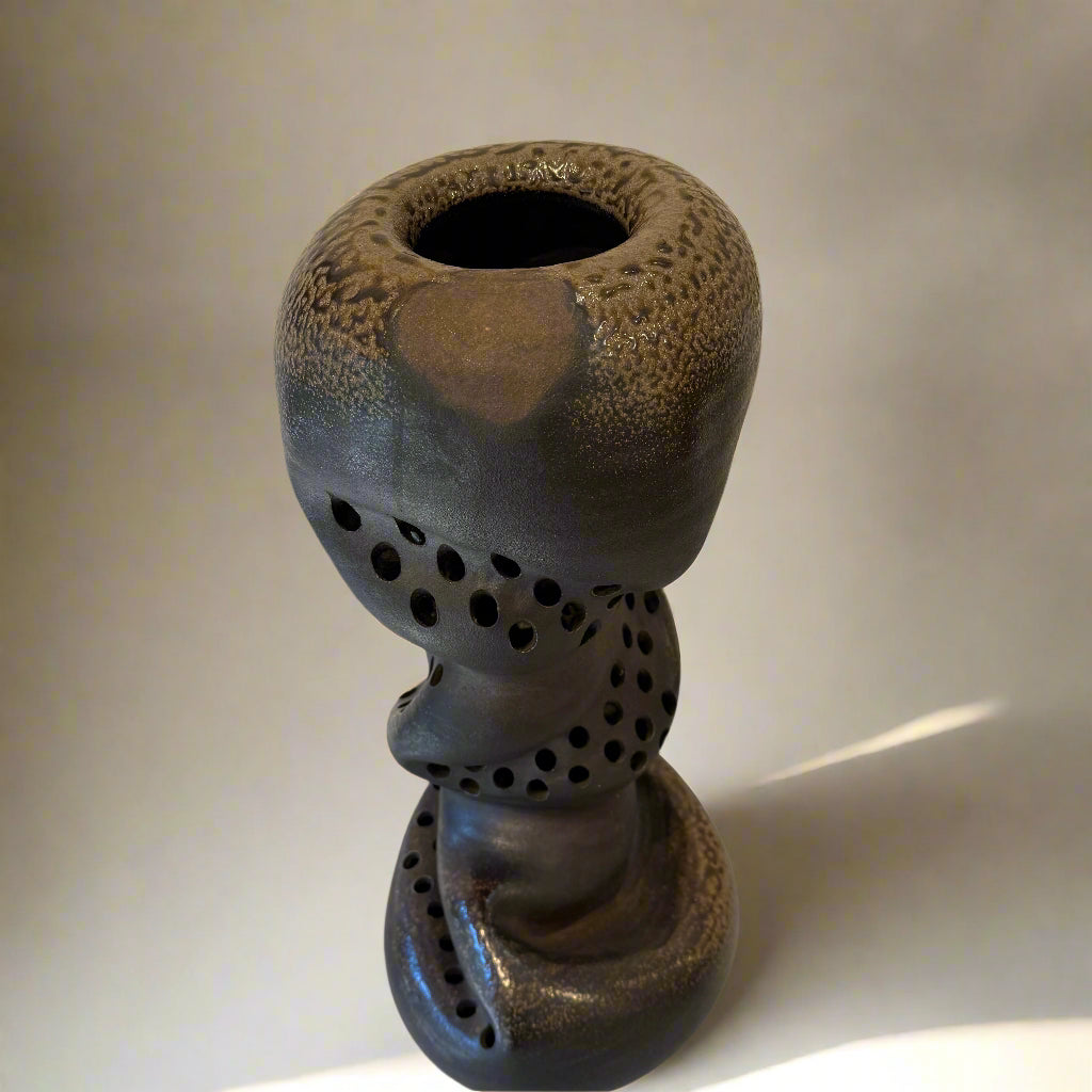 Ian Hazard Bill / Ceramics / Vase / Gesture Vase XXL With Holes