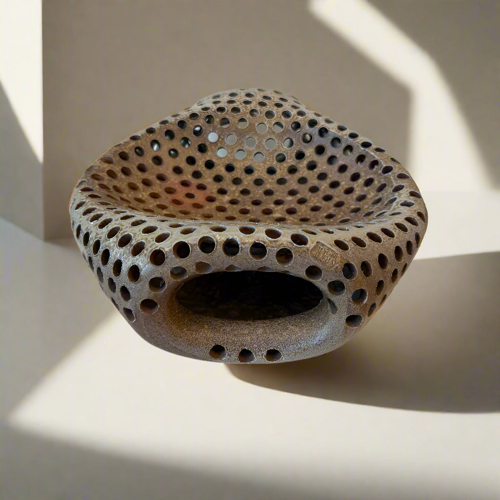 Ian Hazard Bill / Ceramics / Bassinet / Medium Earthy Basin with Holes