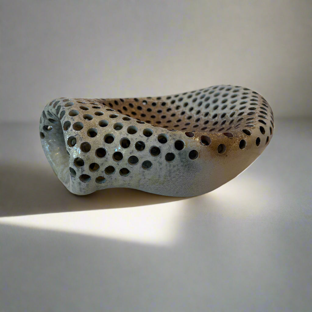 Ian Hazard Bill / Ceramics / Bassinet / Medium Earthy Basin with Holes