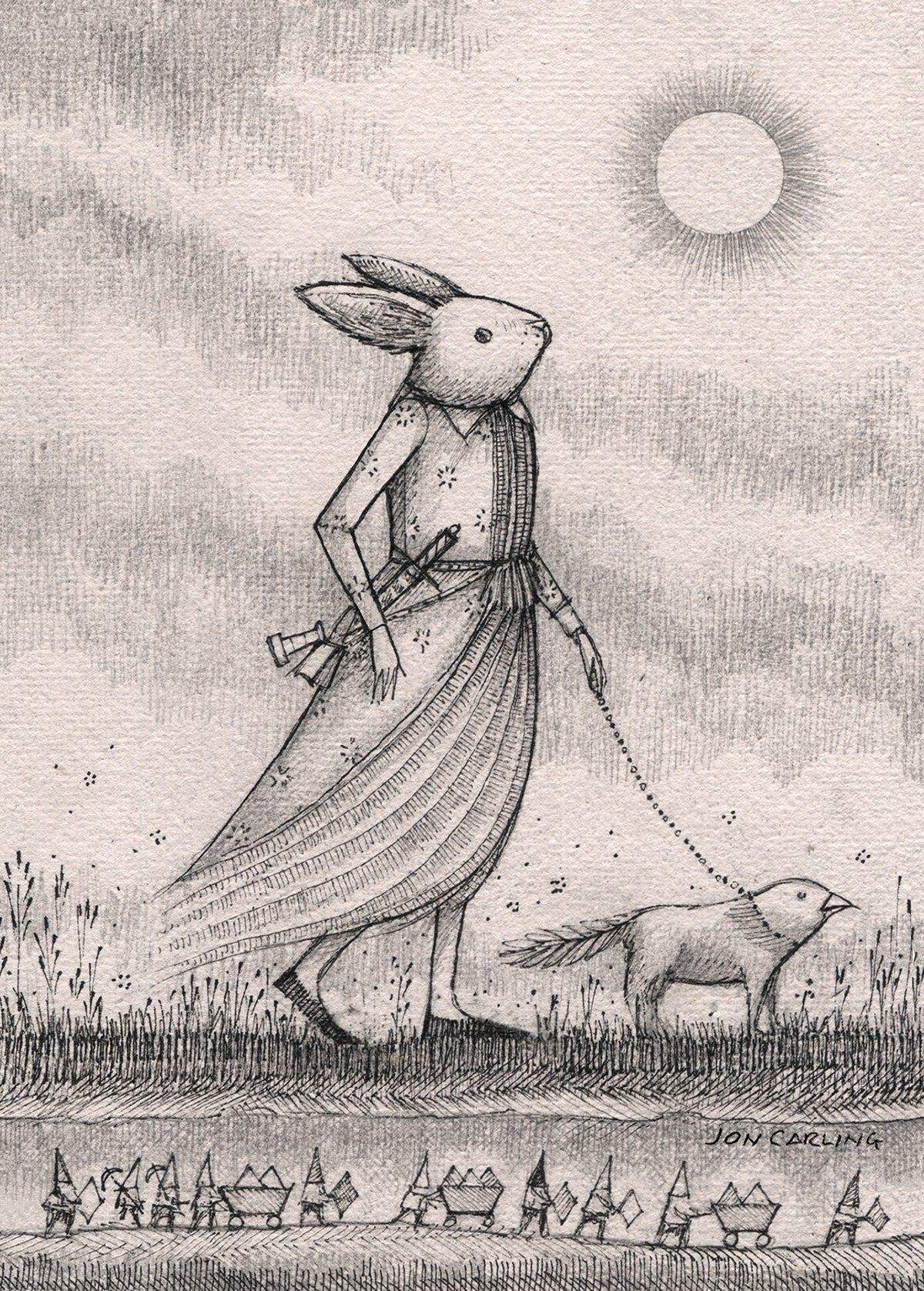 Jon Carling / Paper / Greeting Cards / Headed to Town