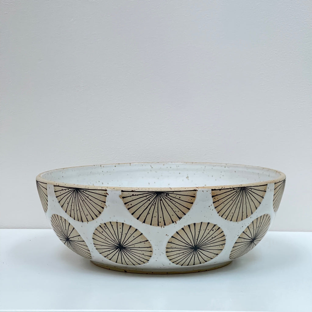 Julems / Ceramics / Bowl / Large Radial Circles