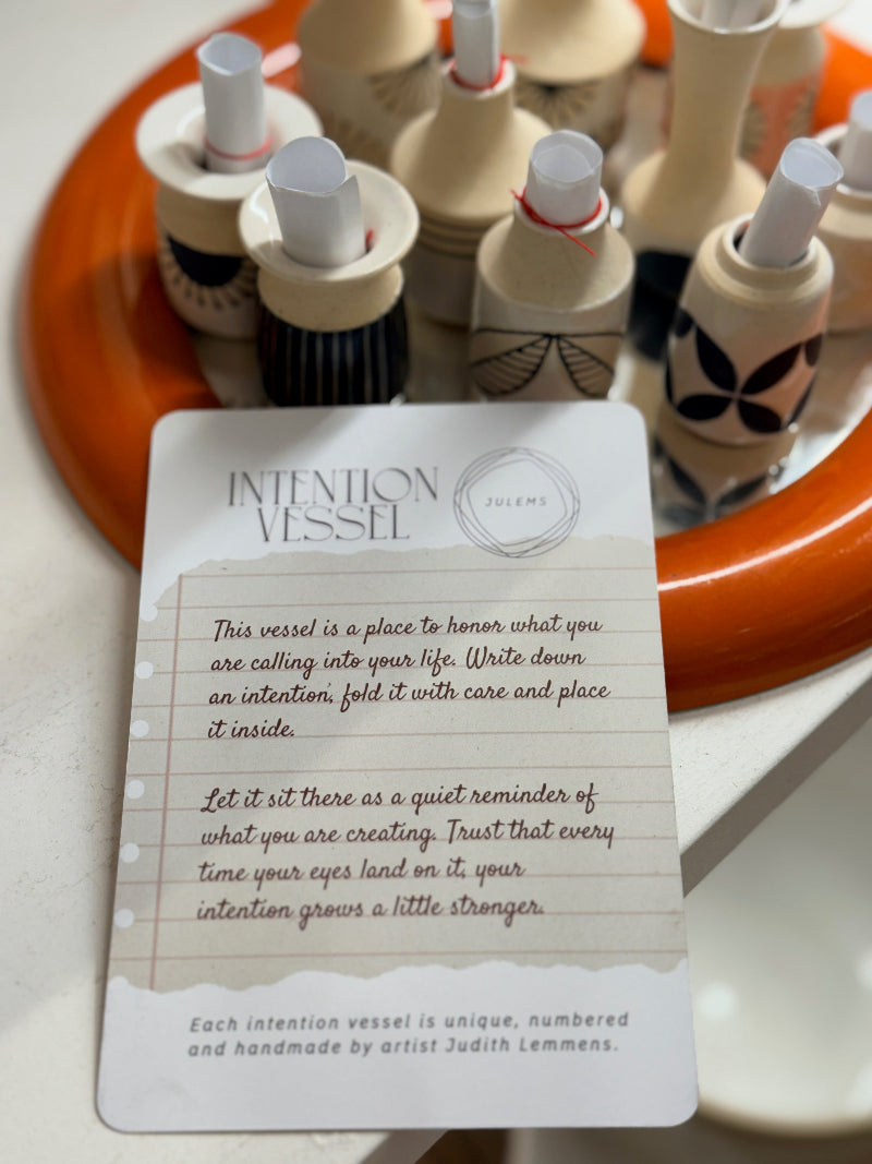 Julems / Ceramics / Vase / Mini Intention Vessel Vol 2