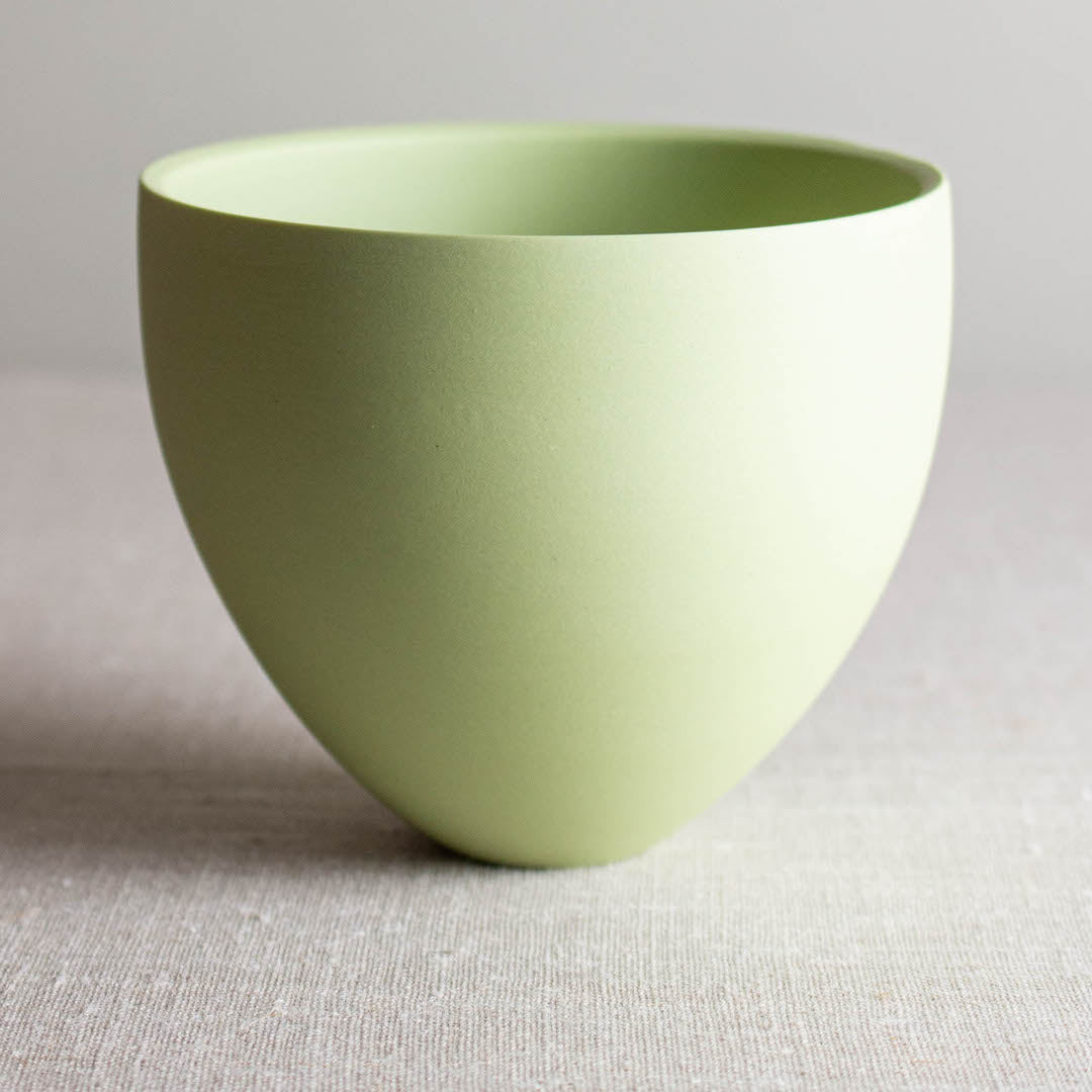 Lisa Fleming / Ceramics / Porcelain / Pea Green Objects