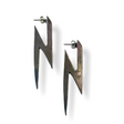 David Bowie inspired lightening rod earrings
