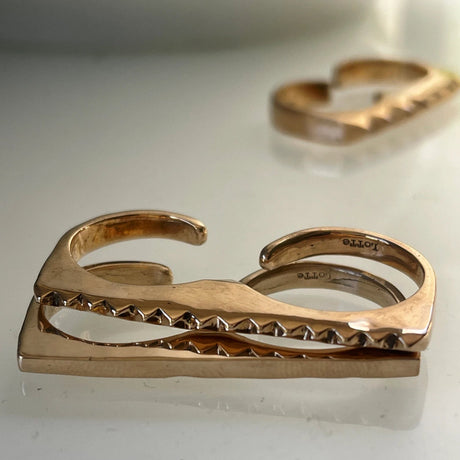 Lotte Leopard Jewelry / Rings / Double Ring