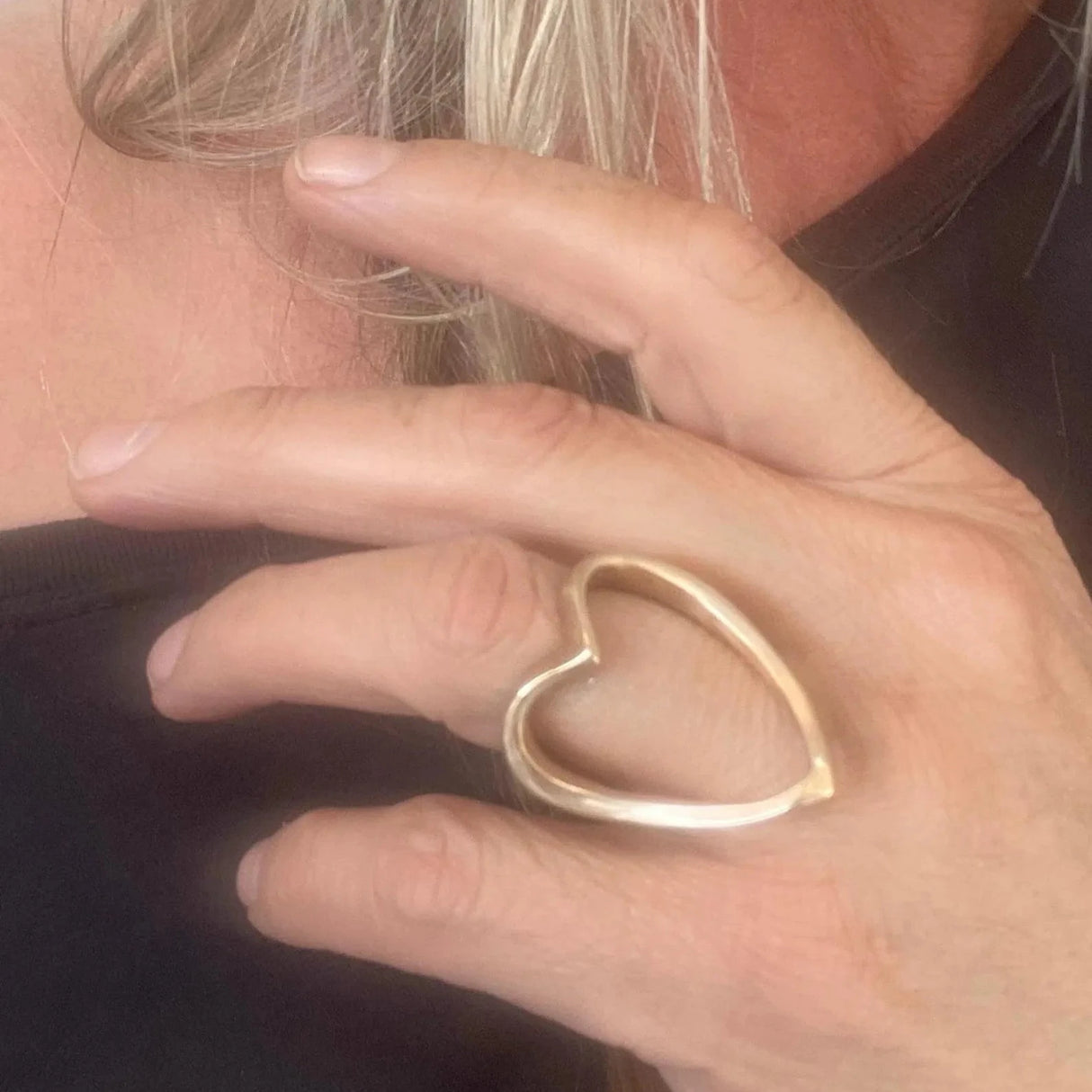 Lotte Leopard Jewelry / Rings / Eros Open Heart