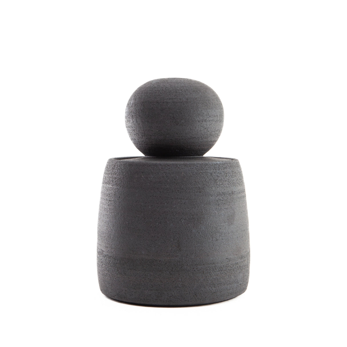 MH Ceramics XL Stash Jar in Charcoal. For storing kitchen, bathroom, living room, bedroom things. Maybe your hidden treasures.