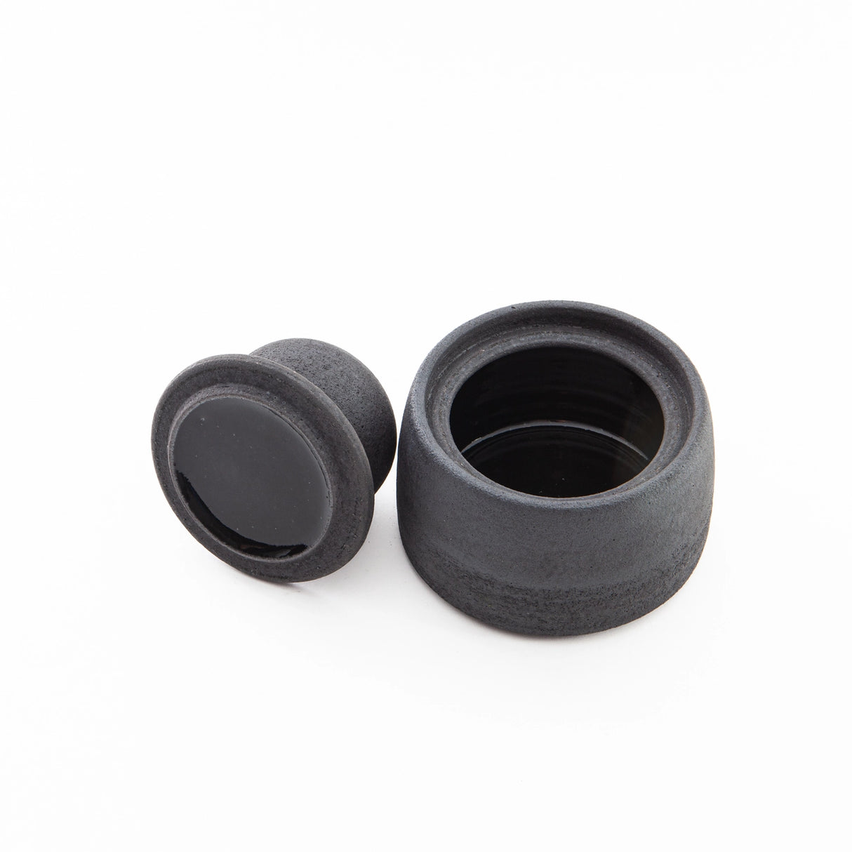 MH Ceramics / Ceramics / Canister / Stash Jar Charcoal