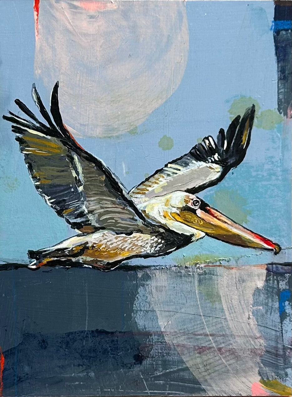 Michael McConnell / Fine Art / Painting / Flight of the Pelican