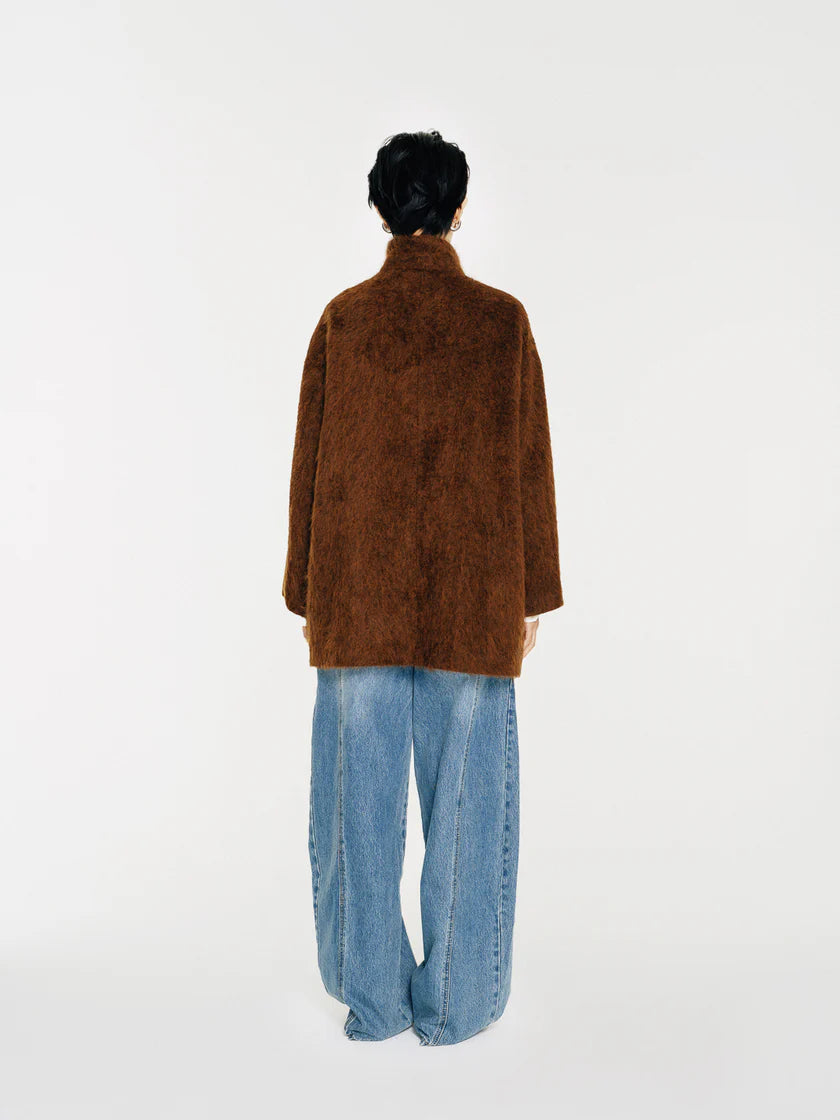 Mute by JL / Apparel / Outerwear / Arden Brushed Wool-Cashmere Coat
