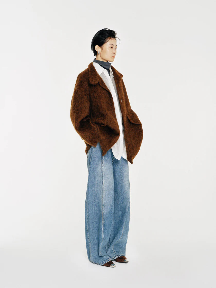 Mute by JL / Apparel / Outerwear / Arden Brushed Wool-Cashmere Coat