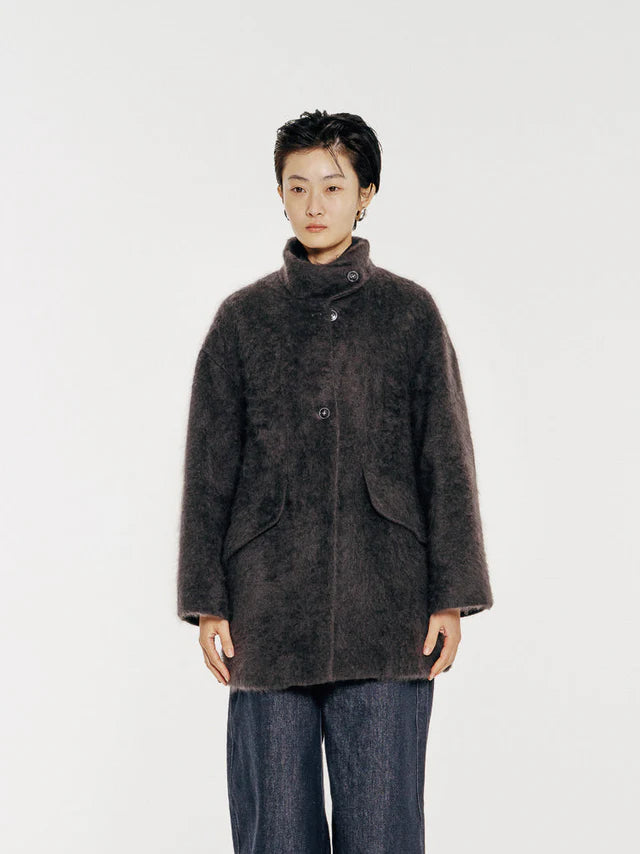 Mute by JL / Apparel / Outerwear / Arden Brushed Wool-Cashmere Coat