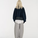 Mute by JL / Apparel / Pants / Hayes Herringbone Tweed Wide Leg Pants