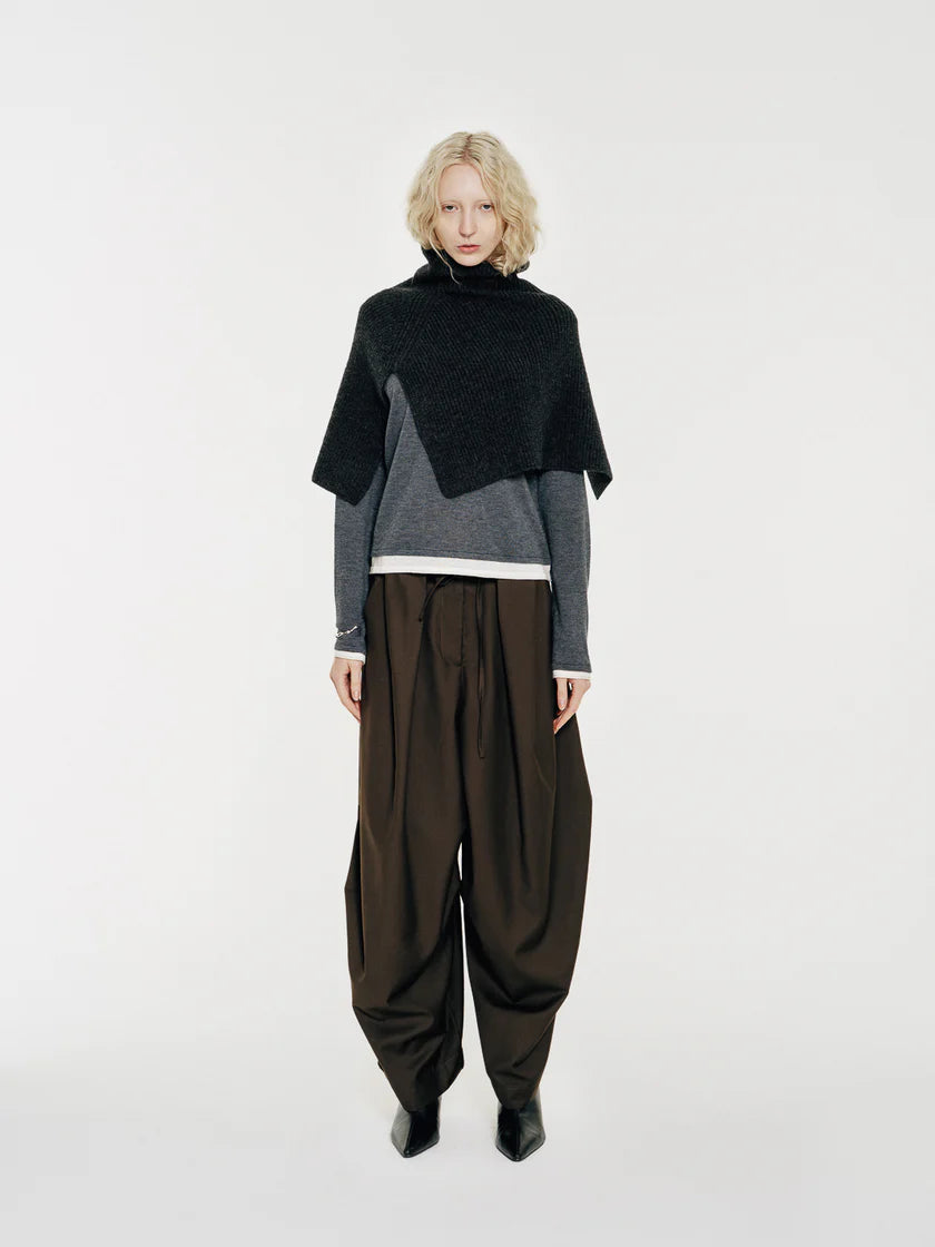 Mute by JL / Apparel / Outerwear / Asymmetrical Neck Warmer