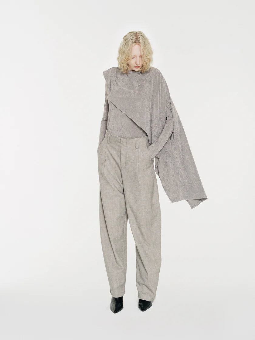 Mute by JL / Apparel / Blouse / Rowan Velvet 2 Piece Draping Top