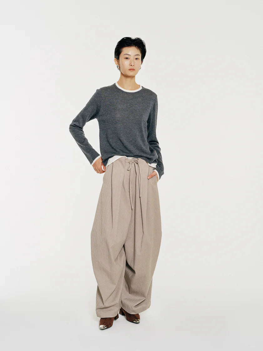 Mute by JL / Apparel / Sweater / Sora Two Tone Wool Blend Knit