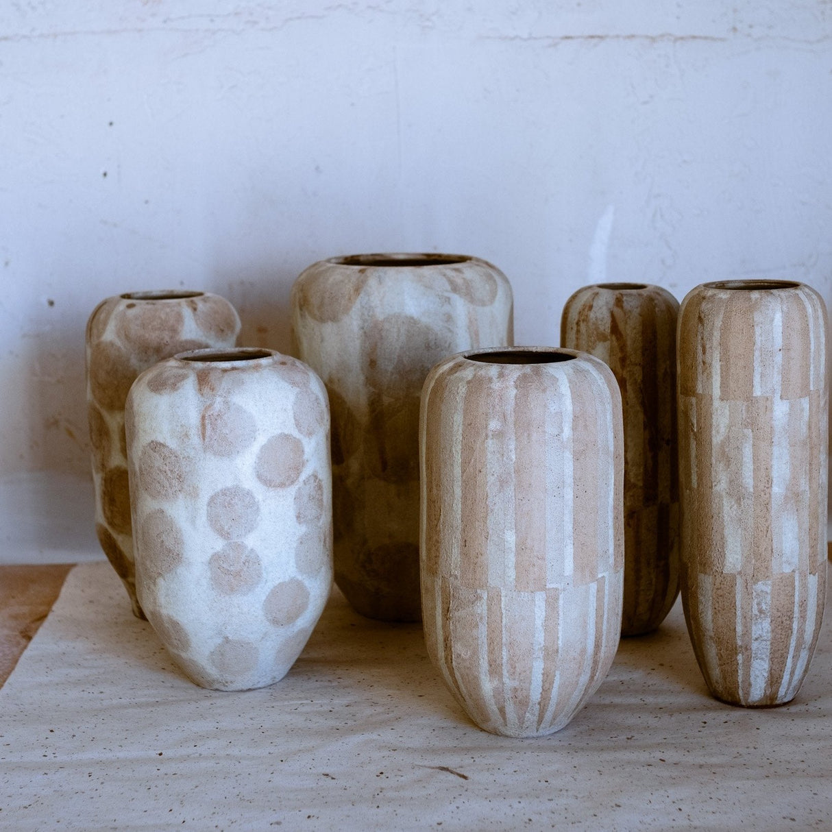 Neko Co Neko / Ceramics / Vase / Striped Vases