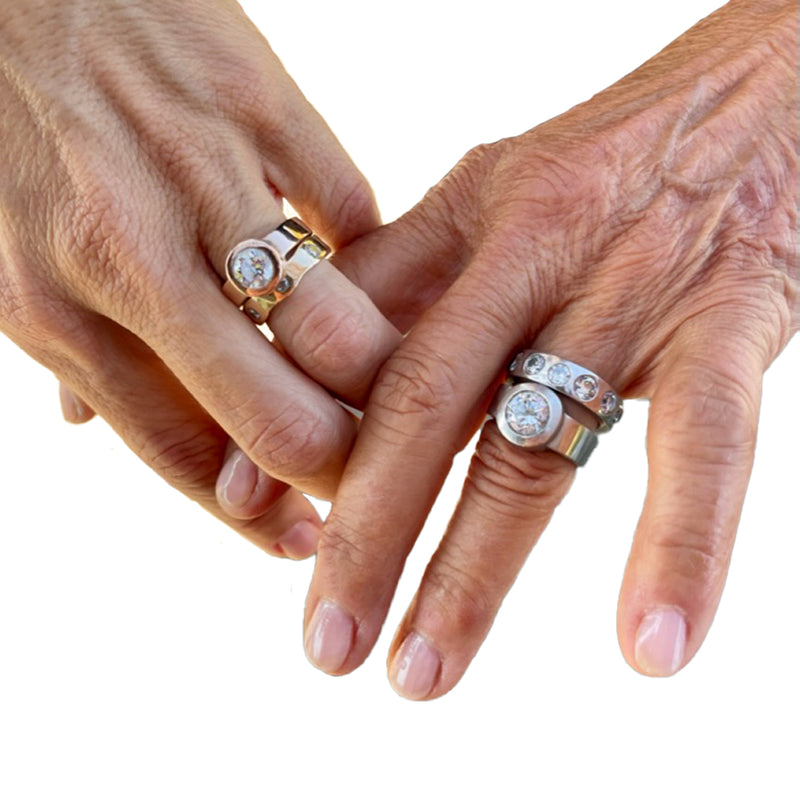 Jeweler Jeffrey Levin Custom Jewelry, Bridal, Engagement, Special Occasion, Reimagine old heirlooms into new heirlooms in Mill Valley