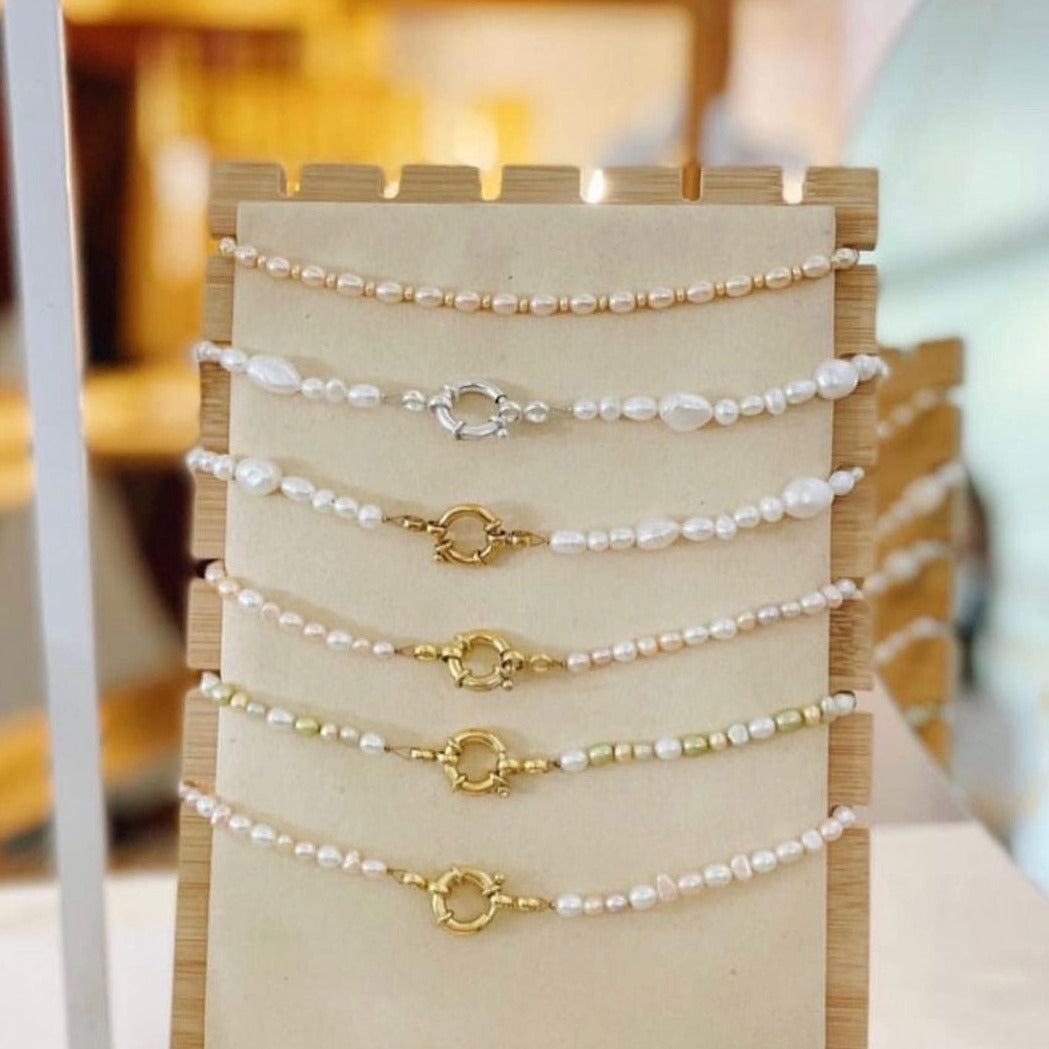 Yellow Jewelry Pearls Necklaces Pearl Color Variations