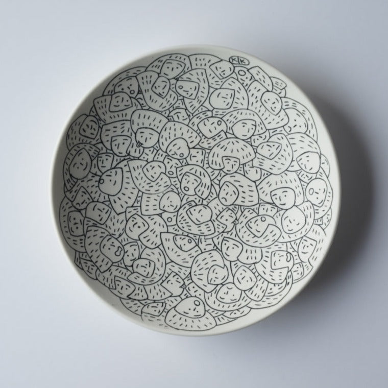 Kikuko Kohno / Ceramics / 10 Inch Plate / Personalities