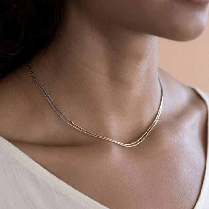 Abacus Row / Necklace / Andromeda