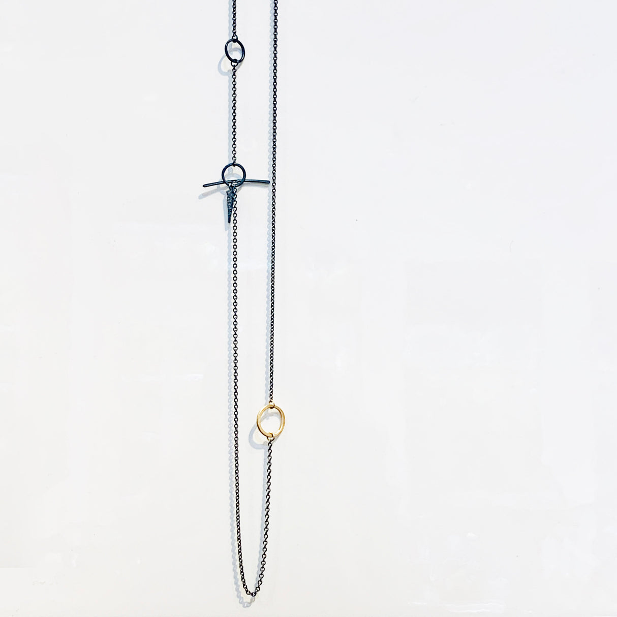 Esther Metals designed this everyday circle necklace as a perfect piece on its own or layered with your favorite rotation.