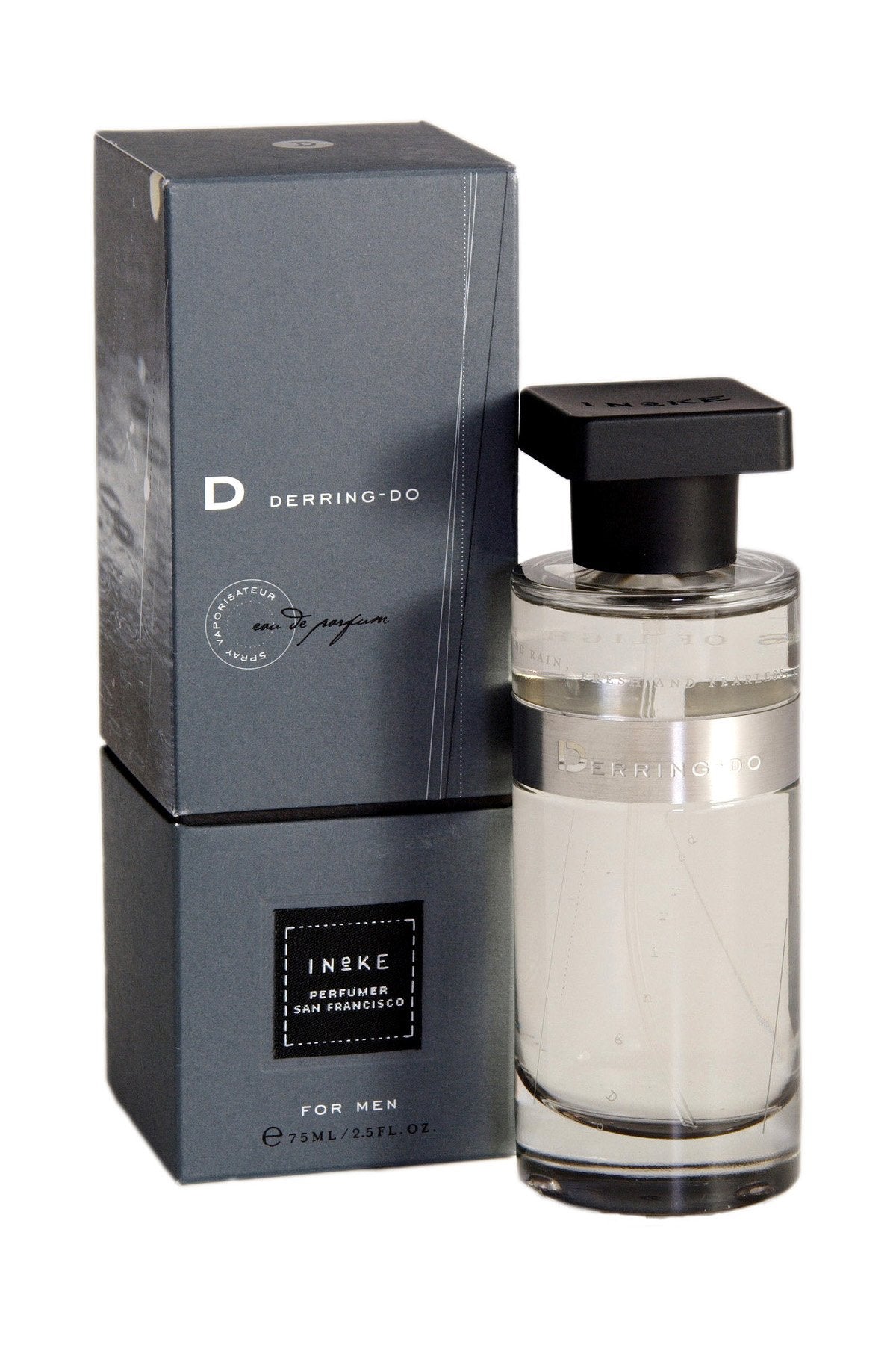 Ineke Derring-Do is a darkly romantic unisex fresh fougère fragrance evoking spring rain. An ode to the literary rogue, Derring-Do is the Old English term for daring, with its requisite chivalry.