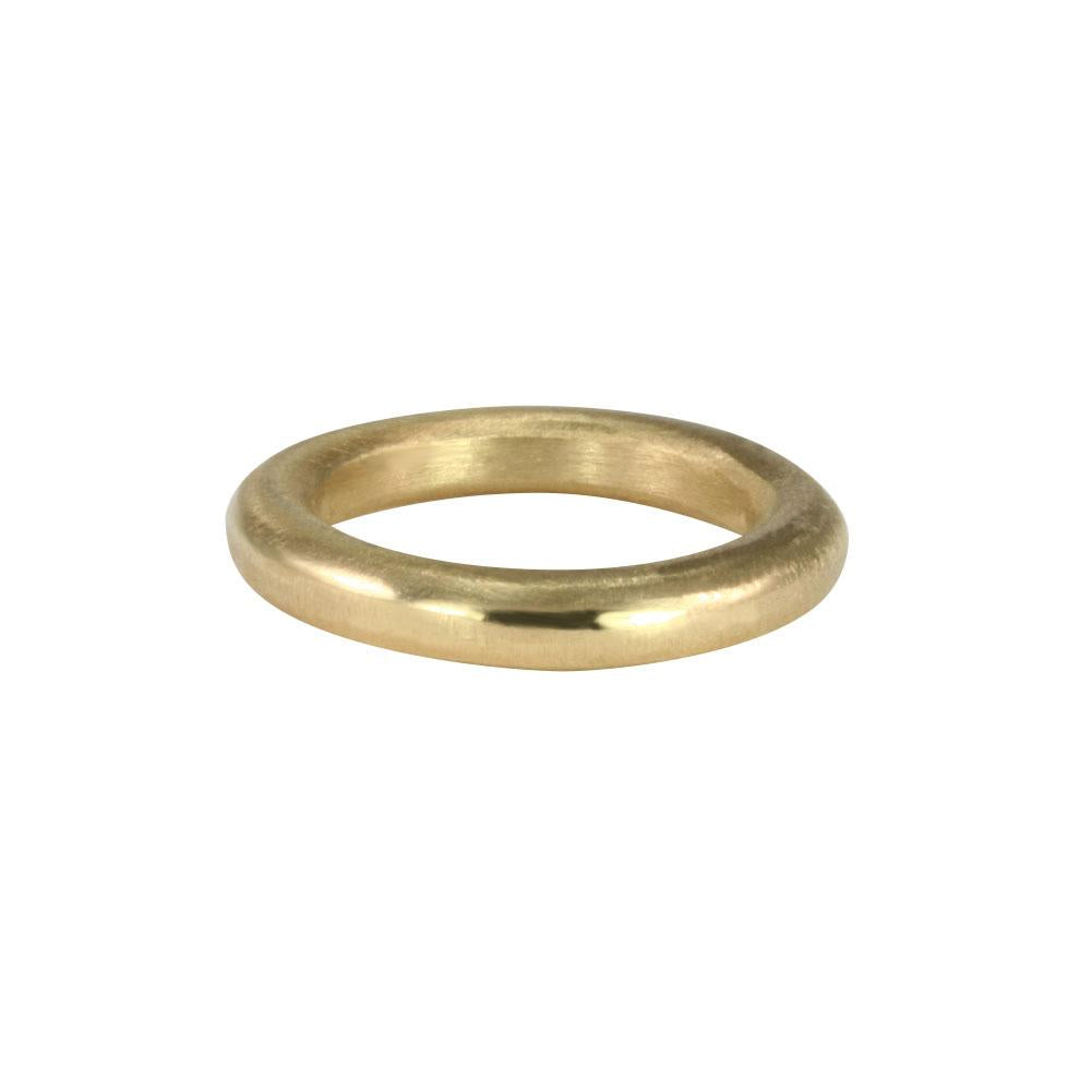 Stunning layered or alone–goes with everything, thick round stacking rings by jewelry designer Jeffrey Levin. Mixed metals available in sterling silver; 14k yellow, white or rose gold; or platinum.