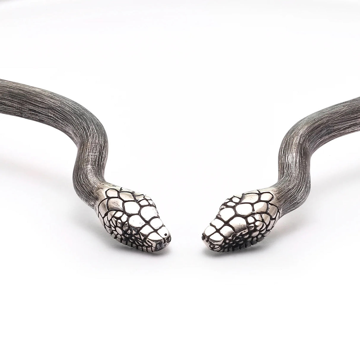 Mariella Pilato / Necklace / Embraced Snake Choker or Collar Necklace