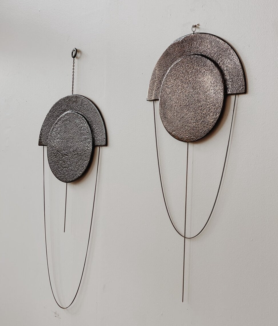 Whitney Sharpe Wall Hanging Cronus I and II