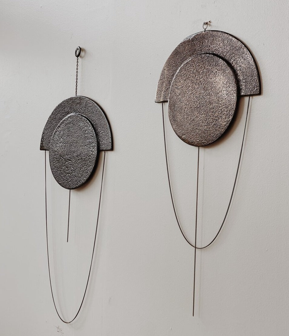 Whitney Sharpe Wall Hanging Cronus I and II