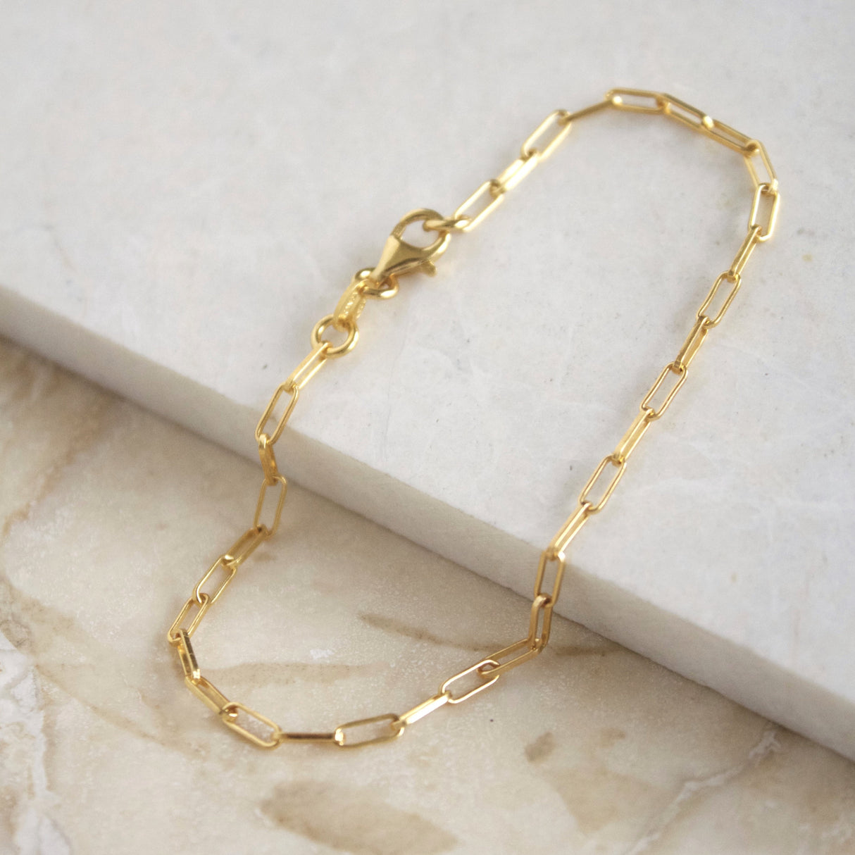 Yellow Jewellery Classic Chain Link Bracelet