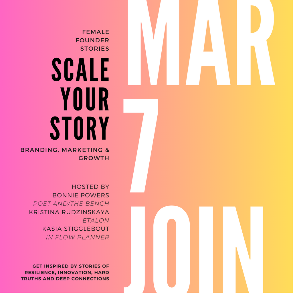 Female Founder Stories Panel & Networking: Vol 2 / Scale Your Story