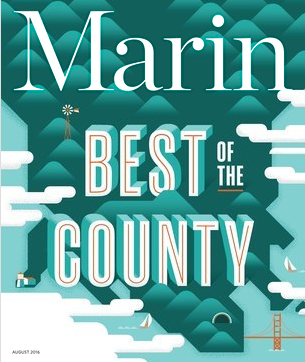 Marin Magazine Honors Poet and the Bench "Best of Marin County"