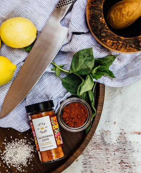 Spice Tribe Chile Box with California Love Chili Peppers