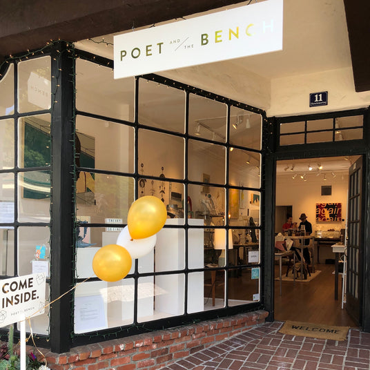 Uncommon gifts, jewelry, art and home goods at Poet and/the Bench at 11 Throckmorton Avenue in Downtown Mill Valley